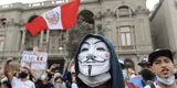 “Gracias por acompañarnos en este viaje por la libertad”: cibernautas agradecen a Anonymous tras crisis política
