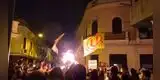 Barras de Universitario y Alianza Lima se unieron en marcha nacional [VIDEO]