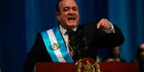 Presidente de Guatemala invoca Carta Democrática de la OEA por la crisis política y social
