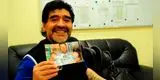 Maradona: hombre que llamó a sus mellizas Mara y Dona envía un conmovedor mensaje