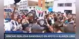 Alianza Lima: hinchas abarrotan calles de Matute para alentar a jugadores para no bajar a Segunda