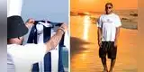 Jefferson Farfán deja en un lado su paseo con sus hijos en Mancora: “Vamos Alianza”