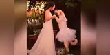 Elige a su perrita para que sea su dama de honor en su boda y protagonizan emotivo momento [VIDEO]