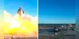SpaceX: explota prototipo de cohete durante un intento de aterrizaje [VIDEO]