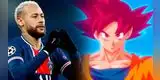 Neymar quiere ser Saiyajin: sorprende con tatuaje de Gokú en su espalda [VIDEO]