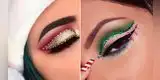 Aprende a hacer un maquillaje inspirado en Nochebuena [TUTORIAL]