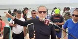 Ricardo Belmont sin mascarilla convoca a asistir a playas pese a restricciones