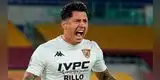 Se gana su convocatoria: Lapadula estuvo presente en victoria del Benevento sobre Genoa
