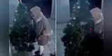 ¡Las 'Grinch' de la Navidad! Roban un árbol navideño y en su lugar colocan un pequeño pino [VIDEO]