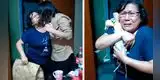 Mujer se emociona hasta las lágrimas al recibir un peluche de Topo Gigio [VIDEO]