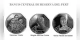 BCR pone en circulación monedas en homenaje a las mujeres de la independencia del Perú