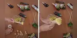 TikTok: Aprende a preparar un ingenioso ramo con 12 uvas para recibir el Año Nuevo [VIDEO]