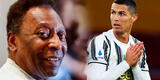 Pelé le responde a Cristiano Ronaldo en Instagram por récord del máximo goleador