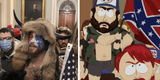 ¡Al mismo estilo de Los Simpson! South Park “predijo” invasión de manifestantes al Capitolio [VIDEO]