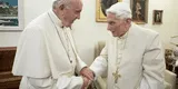 Papa Francisco y papa emérito Benedicto XVI recibieron la primera dosis de la vacuna contra la COVID-19