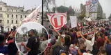 Universitario: ‘Puma’ Carranza encabezó banderazo crema en contra de Indecopi [VIDEO]
