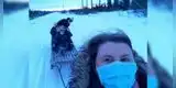 Alaska: Mujeres entregan vacunas contra la COVID-19 a los ancianos en un trineo