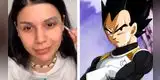 Joven usa maquillaje para verse igual a Vegeta y su transformación es increíble [VIDEO]