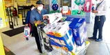 Breña: reportan largas colas en supermercado Metro [FOTOS]