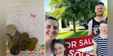 La noble acción de una niña para evitar que su familia se quede sin un hogar en plena pandemia [FOTO]