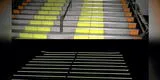 Seguridad: crean escaleras que brillan en la oscuridad