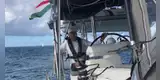 Familia de Hungría navega por el mundo en un barco para evitar contagiarse de COVID-19 [VIDEO]