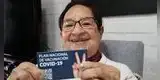 "Nunca tuve miedo": peruana de 86 años fue vacunada contra la COVID-19 en Chile [VIDEO]