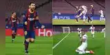 ¡Partidazo! Messi marcó el primero para Barcelona, pero Mbappé igualó para PSG en 5 minutos [VIDEO]