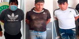 Chiclayo: PNP detiene a cuatro sujetos acusados de robar 14 500 soles a comerciante
