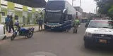 Huaral: PNP interviene a dos buses con 128 extranjeros ilegales [VIDEO]