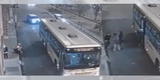 Delincuentes roban a pasajeros de bus alimentador del Metropolitano en Comas [VIDEO]