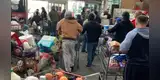 Supermercado deja que todos sus clientes se vayan sin pagar tras quedarse sin luz [VIDEO]