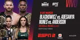 UFC 259:  Duelo espectacular de campeones    Adesanya  y  Blachowicz