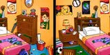 Reto visual: encuentra las 7 diferencias en el dibujo de la habitación desordenada [FOTOS]
