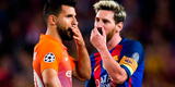 Para que Messi se quede: Barcelona lanzó oferta formal al 'Kun' Agüero [FOTO]