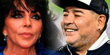 Diego Maradona y Verónica Castro tuvieron un romance, según expareja Ojeda [VIDEO]