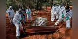 Brasil registra por primera vez más de 2.000 muertos por coronavirus en 24 horas