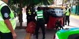 Surco: serenos intervienen mototaxi que había sido robada en SJM hace cinco días [VIDEO]