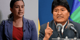 Evo Morales mostró su apoyo a la candidatura de Verónika Mendoza a la presidencia del Perú