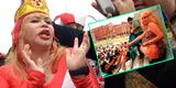 Fan sorprende a Susy Díaz con funda de celular con su icónica foto del número 13 [VIDEO]