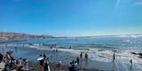Decenas de bañistas asistieron a las playas de Barranco y Miraflores pese al alto nivel de contagio de COVID-19
