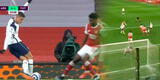 Arsenal vs. Tottenham: Erik Lamela y su golazo de rabona que sorprende al mundo