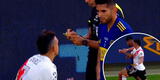 Codo a la garganta y expulsión: Carlos Zambrano recibe tarjeta roja en el Boca vs. River