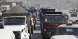 Paro de transportistas de carga: cientos de vehículos se encuentran varados en Barranca