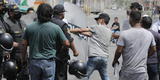 Paro de transportistas: PNP y manifestantes se enfrentan con bombas lacrimógenas y piedras