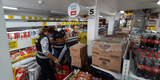 San Miguel: PNP interviene local de tiendas Mass por presunto delito de especulación