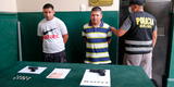 Cercado de Lima: PNP detiene a dos sujetos que cobrarían "cupos" a comerciantes