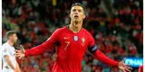 Cristiano Ronaldo va con Portugal  por récord de goles en  selecciones