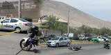 La Molina: Choque entre camión y moto lineal terminó con la vida de un joven [IVDEO]
