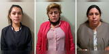 Arequipa: detienen a tres mujeres acusadas de chantajear a candidato al Congreso